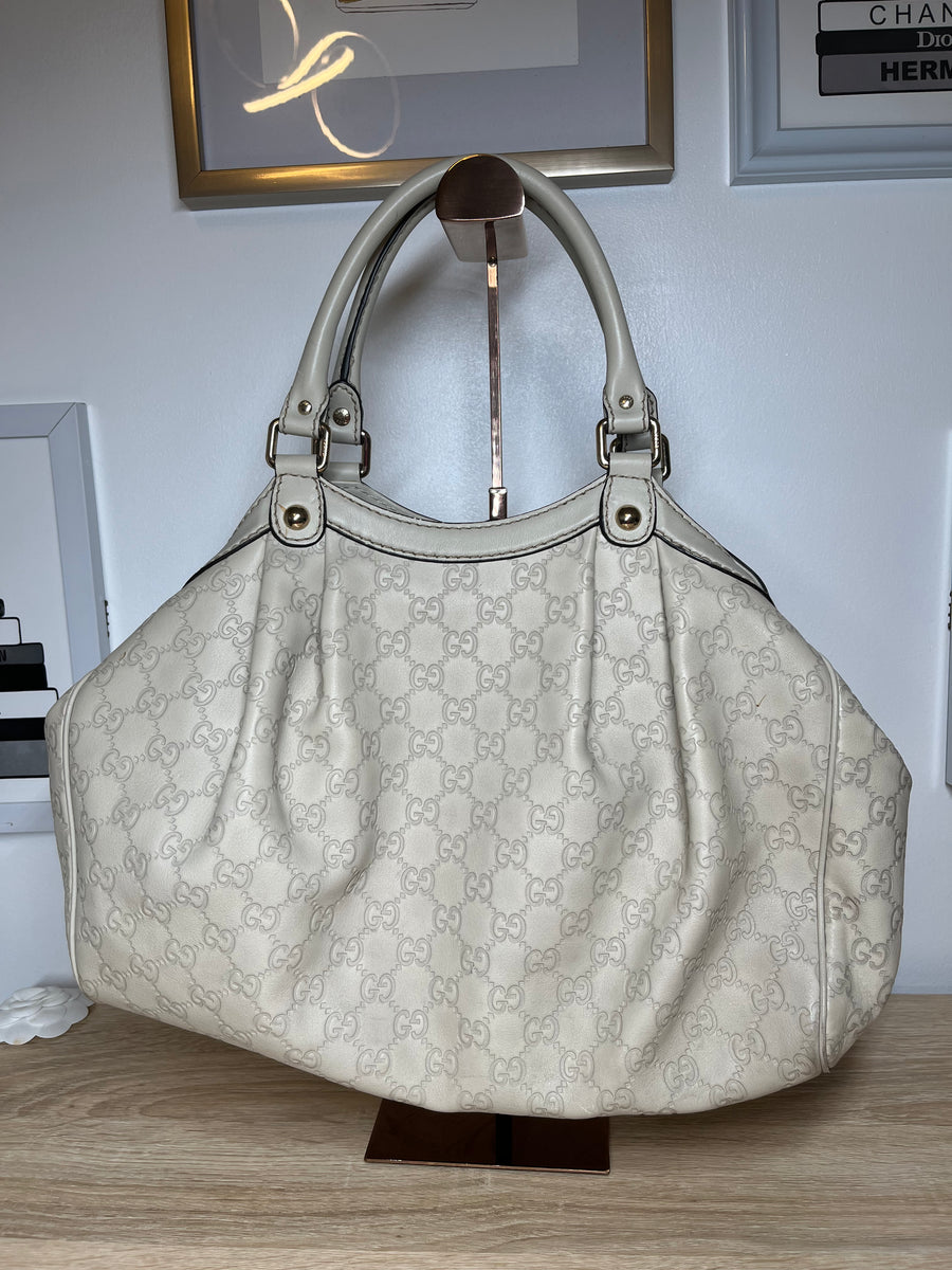 Gucci Guccissima Leather Medium Sukey Tote Bag