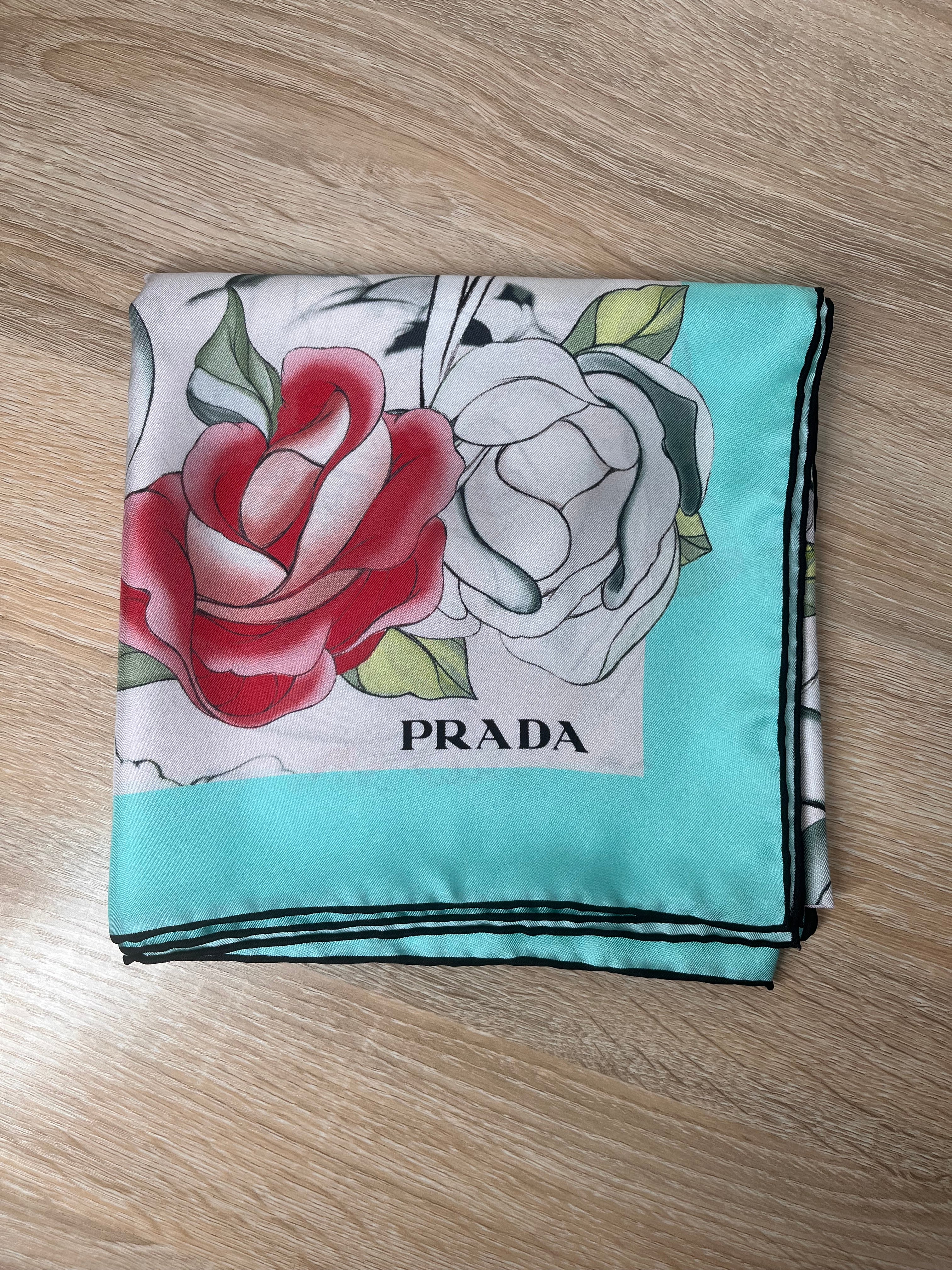 Prada Silk Multi-Colour Scarf