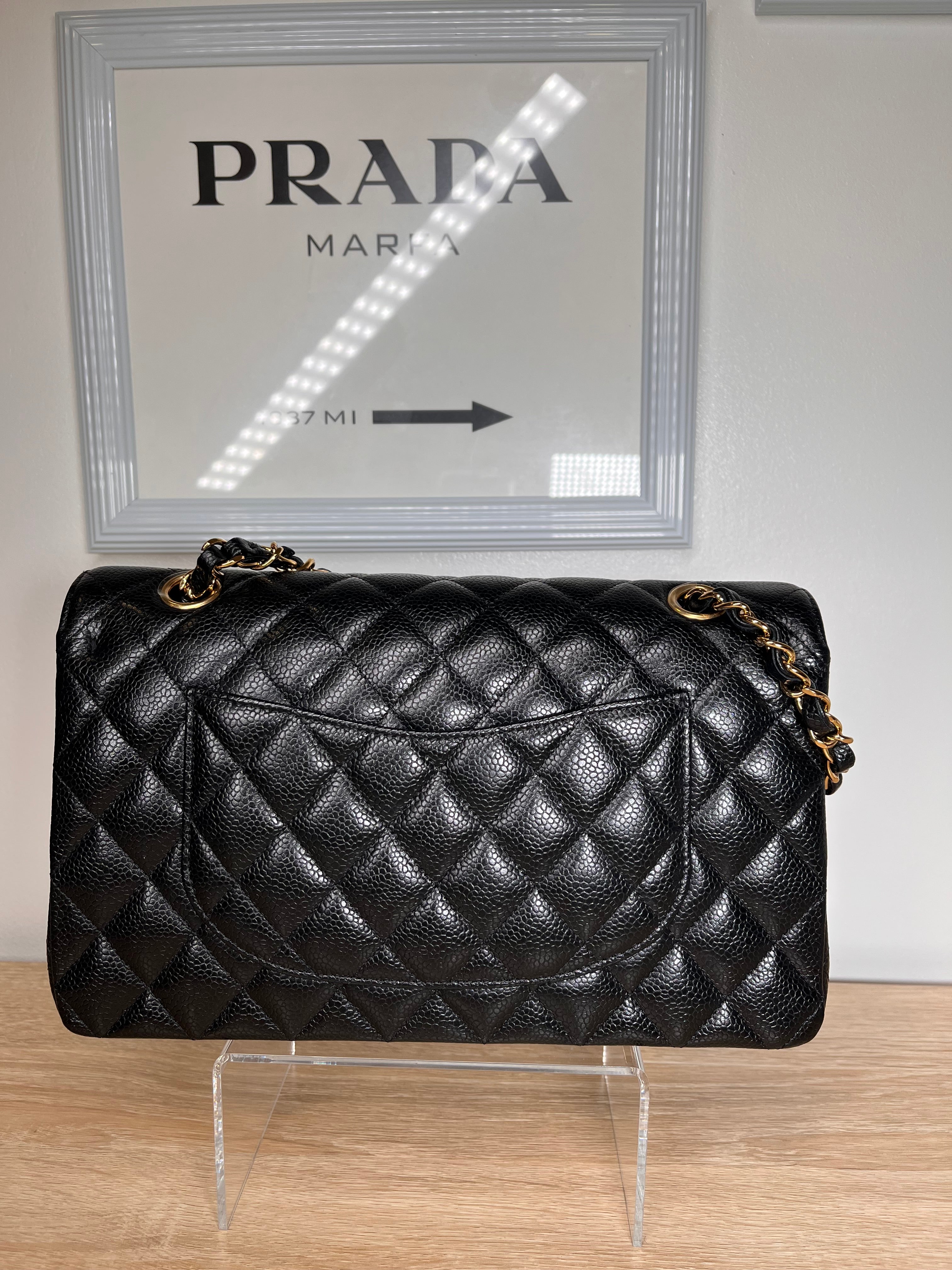 Chanel Classic Double Flap, Medium - Caviar