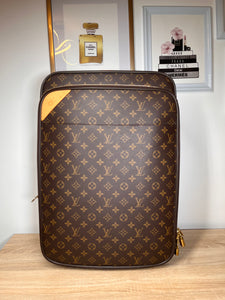 Louis Vuitton Pegase Legere Monogram Luggage 55