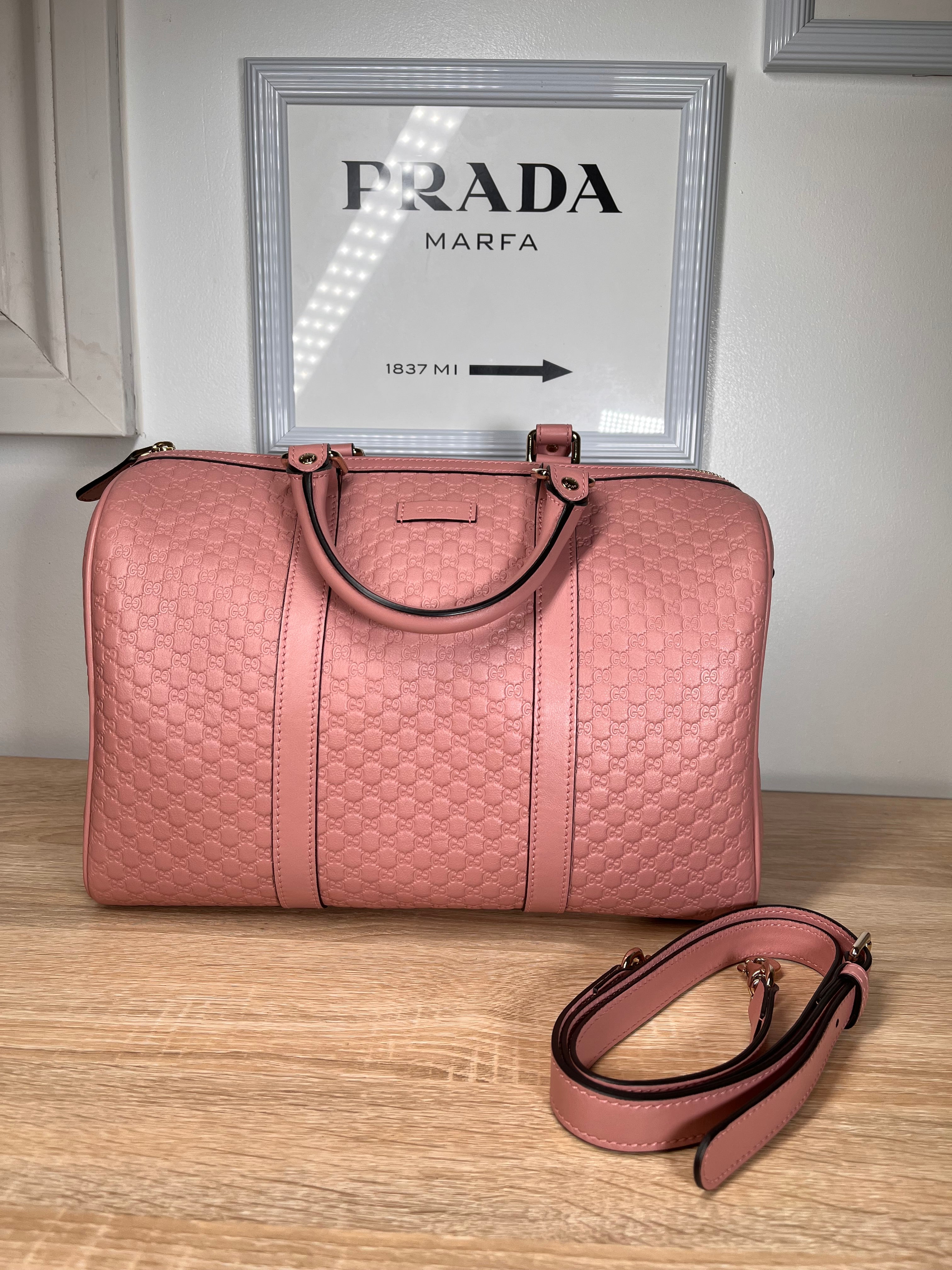 Gucci Guccissima Boston Bag