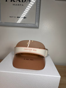 Dior Pink Visor,One Size