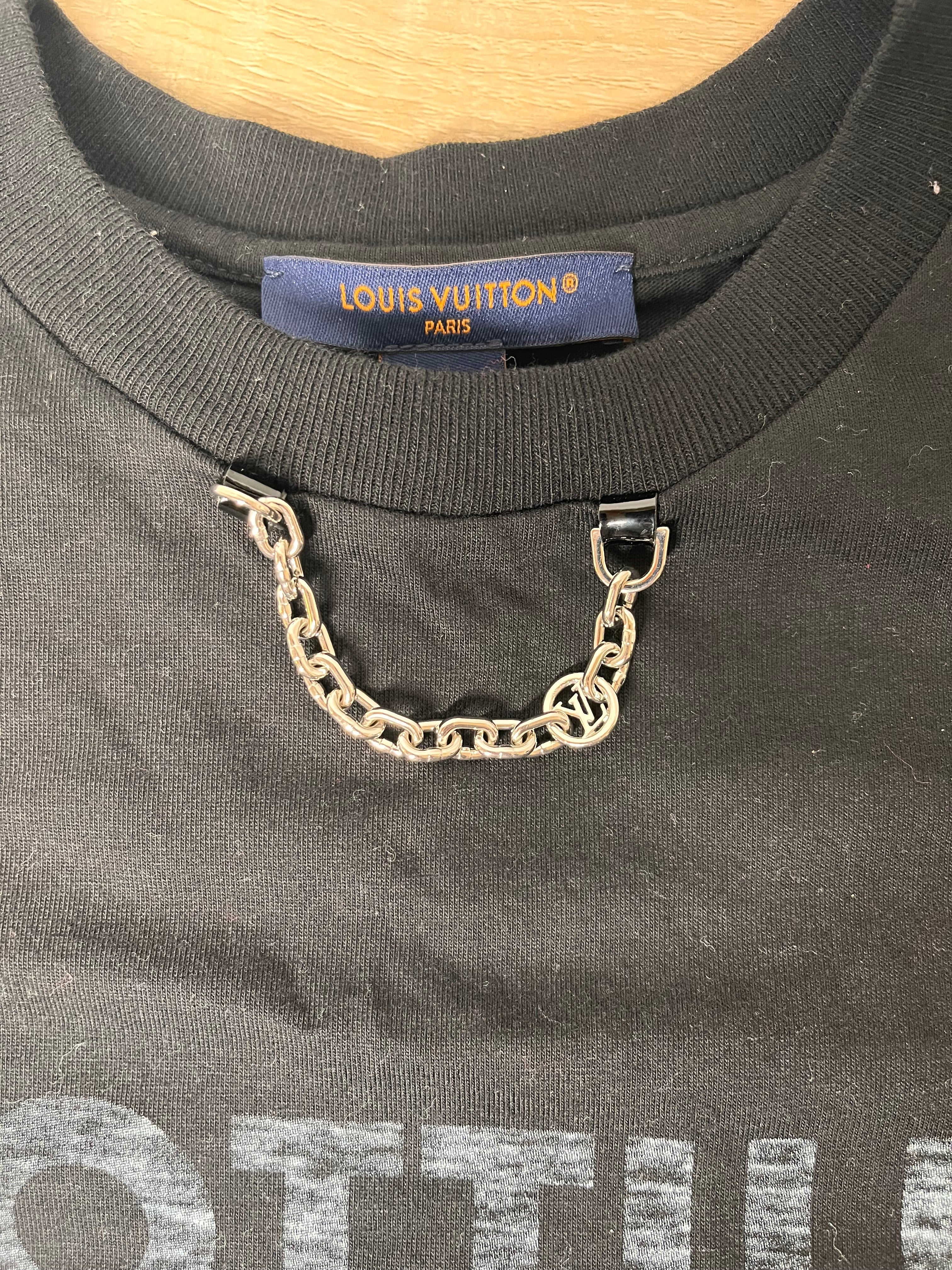 Louis Vuitton Icon Black Shirt, Medium