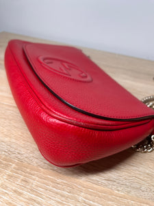 Gucci Soho Red Handbag, Medium