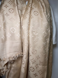 Louis Vuitton Champagne Shawl