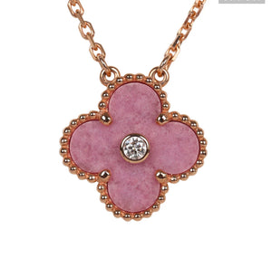 Van Cleef & Arpels - Holiday 2021 Limited Edition Pink Necklace