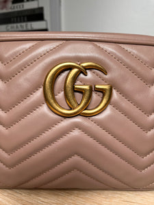 Gucci Marmont Dusty Pink Handbag, Small