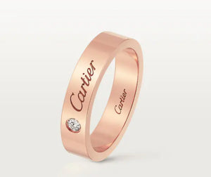 Cartier - C De Cartier Wedding Rose Gold Ring, 51