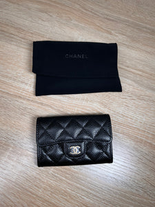 Chanel Caviar Classic Black Card Holder