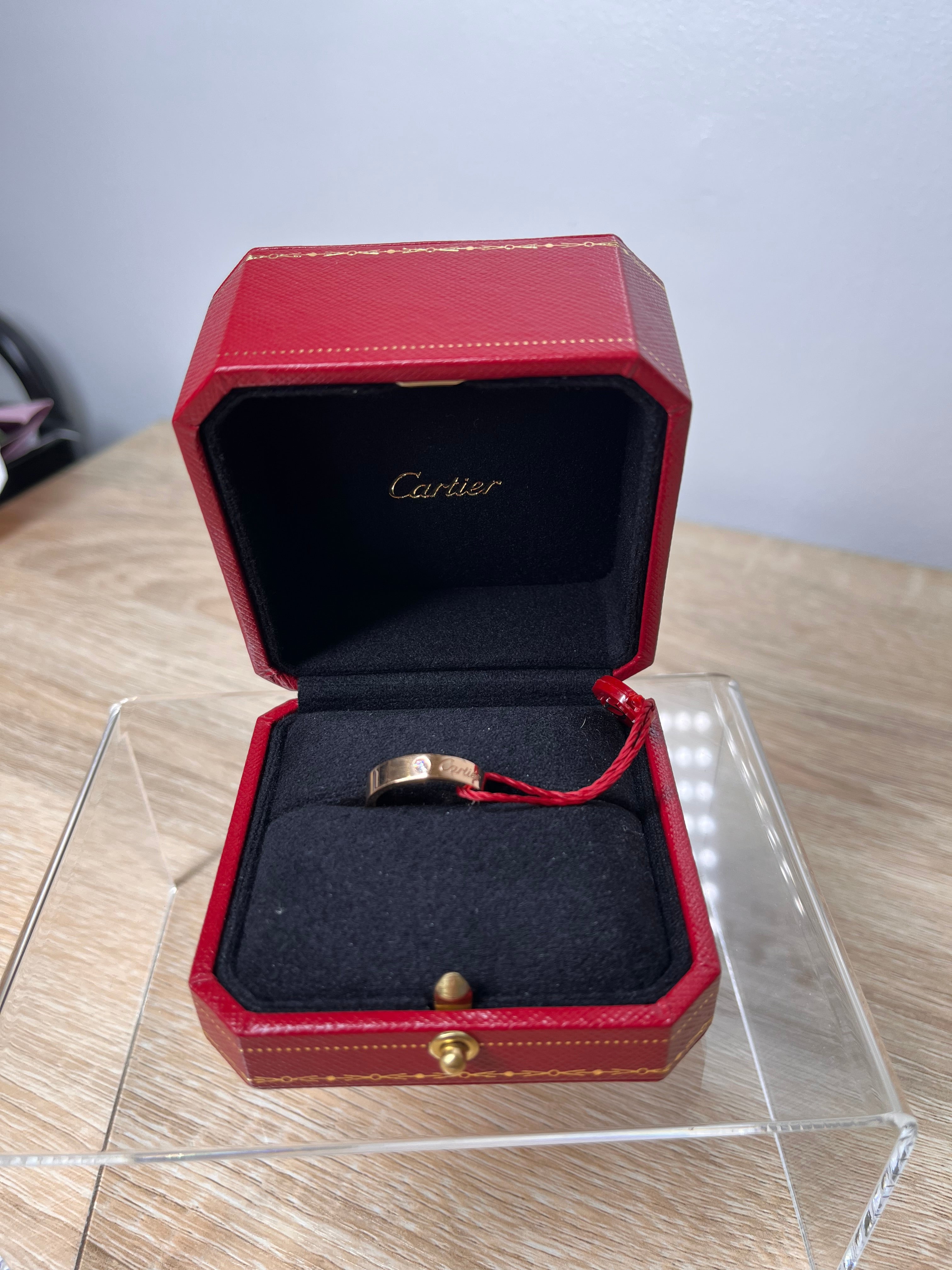 Cartier - C De Cartier Wedding Rose Gold Ring, 51