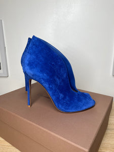 Gianvitto Rossi Vamp Ankle Blue Boots, 37